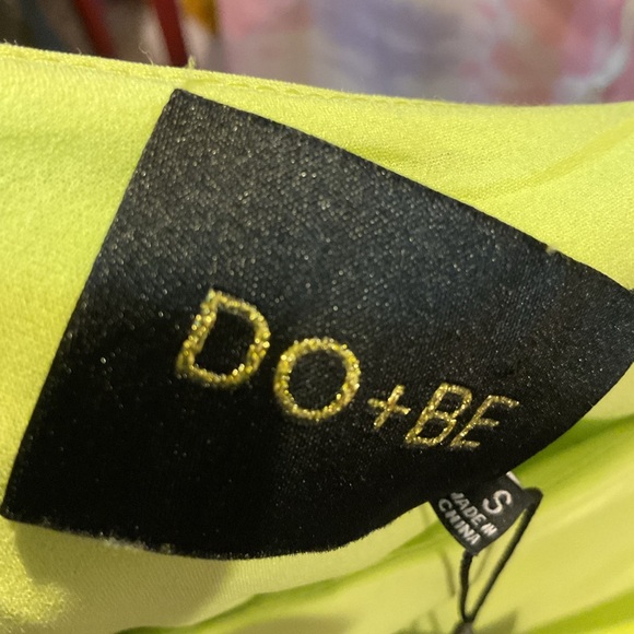NWT DO+BE One Shoulder Mini Dress Size S - Picture 6 of 7